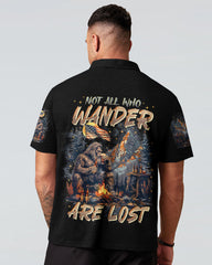 Maxcorners Not All Who Wander Are Lost Bigfoot All Over Print LM1601
