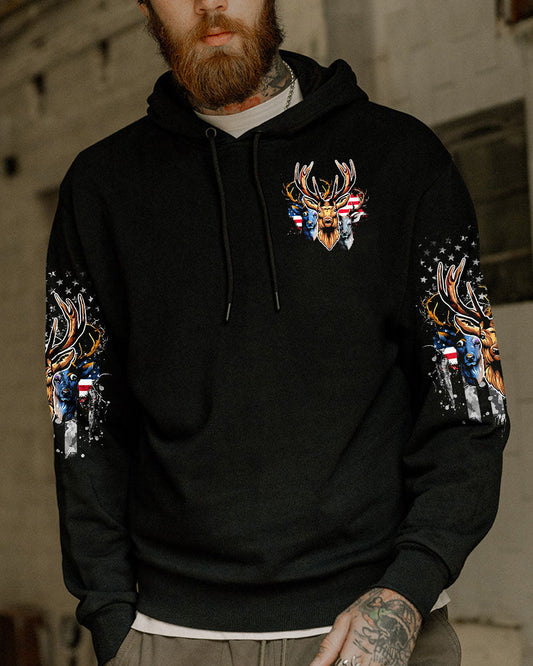 Maxcorners No Bragging Until You're Dragging Hunting All Over Print LM1601