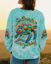 Maxcorners Saltwater Heals Everything Turtle All Over Print LM1501