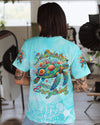 Maxcorners Saltwater Heals Everything Turtle All Over Print LM1501