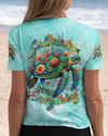 Maxcorners Saltwater Heals Everything Turtle All Over Print LM1501