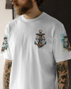 Maxcorners Not All Who Wander Are Lost Anchor Compass All Over Print LM2101