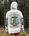Maxcorners Not All Who Wander Are Lost Anchor Compass All Over Print LM2101
