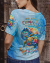 Maxcorners And Into The Ocean I Go Turtle Compass All Over Print LM2101