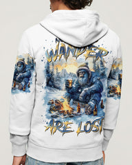 Maxcorners Not All Who Wander Are Lost Bigfoot All Over Print LM2101