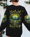 Maxcorners Get Lost Find Yourself Compass All Over Print LM2101