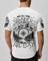 Maxcorners Not All Who Wander Are Lost Compass All Over Print LM2101