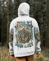 Maxcorners Not All Who Wander Are Lost Compass All Over Print LM2101