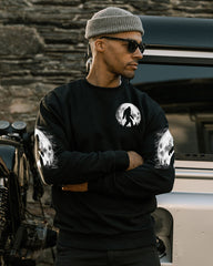 Maxcorners Not All Who Wander Are Lost Bigfoot Moon All Over Print LM2101