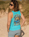 Maxcorners Smell The Sea Feel The Breeze Compass All Over Print LM1501