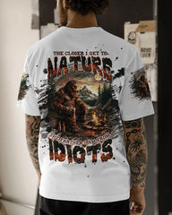 Maxcorners The Closer I Get To Nature Bigfoot All Over Print LM2101