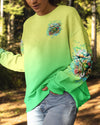 Maxcorners Saltwater Heals Everything Compass Turtle All Over Print LM2101