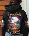 Maxcorners Some Girls Are Just Born Camping All Over Print LM2101