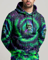 Maxcorners Bigfoot Aurora Swirl All Over Print LM1601