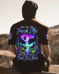 Maxcorners And Into The Forest I Go Bigfoot All Over Print LM1601