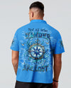 Maxcorners Not All Who Wander Are Lost Compass Ocean All Over Print LM1501