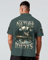 Maxcorners (Hot Deal) The Closer I Get To Nature Deer Hunting All Over Print LM1601