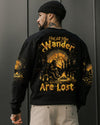 Maxcorners Not All Who Wander Are Lost Bigfoot Compass All Over Print LM2101