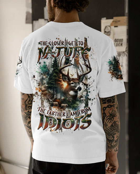Maxcorners The Closer I Get To Nature Deer Hunting All Over Print LM2101