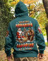 Maxcorners Making Memories One Campfire At A Time Bigfoot Christmas All Over Print - Tltw1711251 LM1601