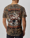 Maxcorners The Closer I Get To Nature Deer Hunting All Over Print - Tltw1911244 LM2101