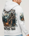 Maxcorners Life Is Better In The Nature Haze Bigfoot All Over Print LM2101