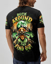 Maxcorners Buck Around And Find Out Deer Hunting Foxhound Dog All Over Print LM1601