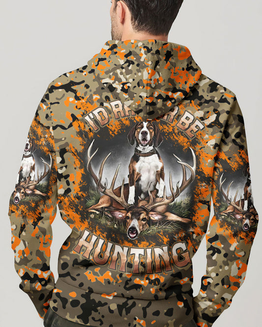 Maxcorners I'd Rather Be Hunting Deer Foxhound Dog All Over Print LM1601