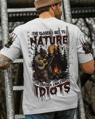 Maxcorners The Closer I Get To Nature Bigfoot All Over Print LM1601