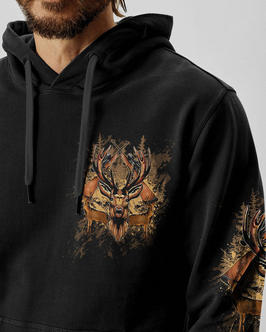 Maxcorners Buck Around And Find Out Deer Hunting All Over Print LM1601