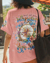 Maxcorners Not All Who Wander Are Lost Compass All Over Print LM1501