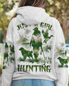 Maxcorners Just A Girl Who Loves Hunting All Over Print LM1601