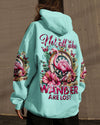 Maxcorners Not All Who Wander Are Lost Flamingo All Over Print LM2101