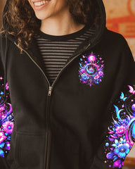 Maxcorners Not All Who Wander Are Lost Compass Galaxy All Over Print LM2101