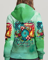 Maxcorners Not All Who Wander Are Lost All Over Print LM2101