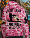 Maxcorners Pretty In Pink Hunting Camo All Over Print LM1601