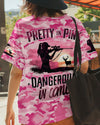 Maxcorners Pretty In Pink Hunting Camo All Over Print LM1601