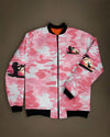 Maxcorners Pretty In Pink Hunting Bomber Jacket LM1601