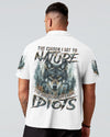 Maxcorners The Closer I Get To Nature Wolf All Over Print LM2101