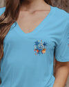 Maxcorners Smell The Sea Feel The Breeze Compass All Over Print LM2101