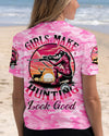Maxcorners Girls Make Hunting Look Good All Over Print LM1601