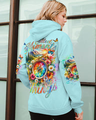 Maxcorners Collect Moments Not Things Compass All Over Print LM2101