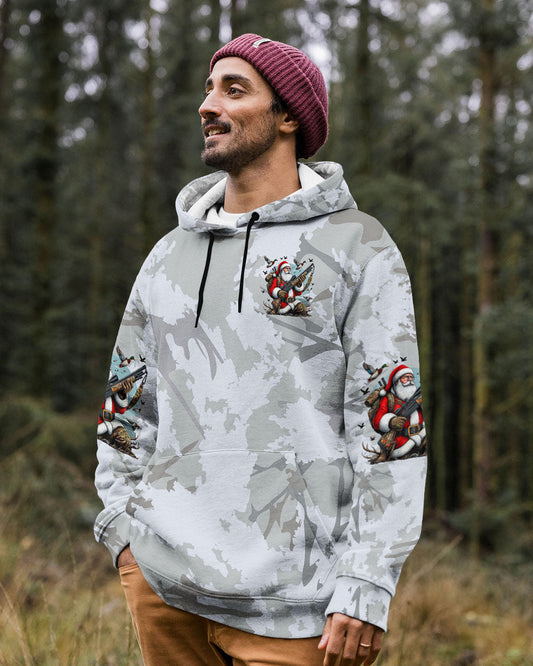 Maxcorners He's Hunting Ducks Santa Christmas All Over Print LM1601