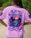 Maxcorners Not All Who Wander Are Lost Compass All Over Print LM1501