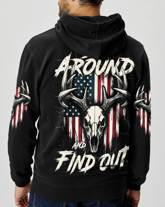 Maxcorners Buck Around And Find Out Deer Hunting All Over Print LM1601