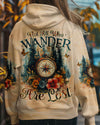 Maxcorners Not All Who Wander Are Lost Compass All Over Print LM2101