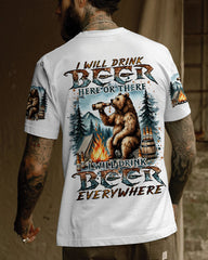 Maxcorners I Will Drink Everywhere Bigfoot All Over Print LM2101