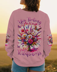 Maxcorners You Belong Among The Wildflowers All Over Print LM2101