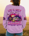 Maxcorners Life Is Best When You're Camping All Over Print LM2101