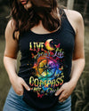 Maxcorners Live Your Life By A Compass All Over Print LM2101